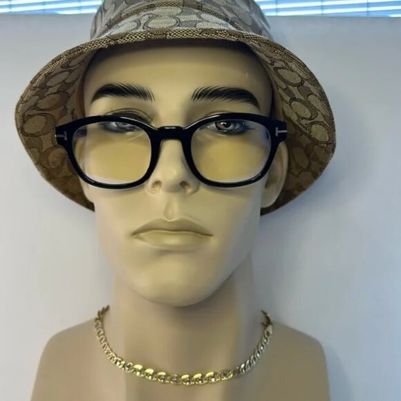 NEW TOM FORD TF5808/B 001 MEN EYEGLASSES TOM FORD FT5808-B/V - Picture 6 of 10